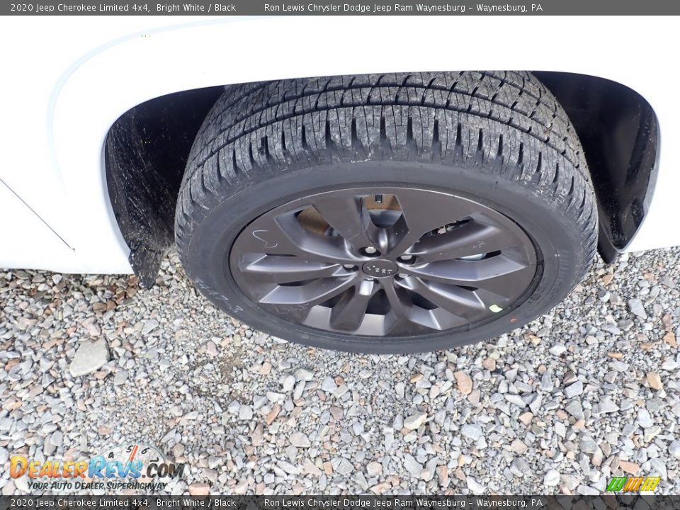 2020 Jeep Cherokee Limited 4x4 Bright White / Black Photo #9