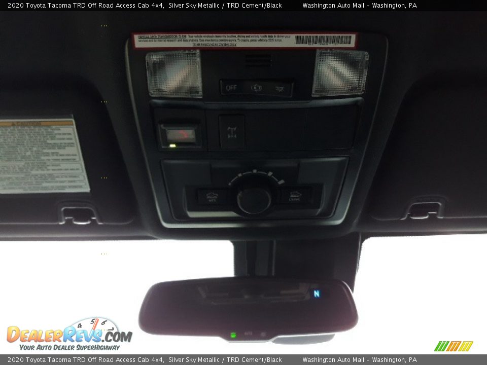 2020 Toyota Tacoma TRD Off Road Access Cab 4x4 Silver Sky Metallic / TRD Cement/Black Photo #12