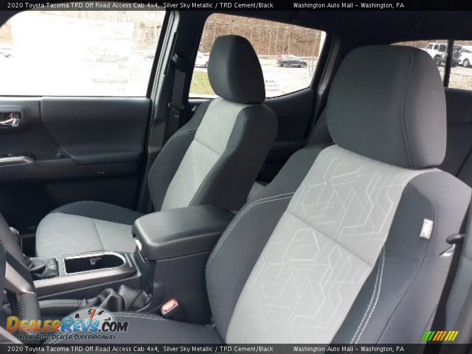 2020 Toyota Tacoma TRD Off Road Access Cab 4x4 Silver Sky Metallic / TRD Cement/Black Photo #15