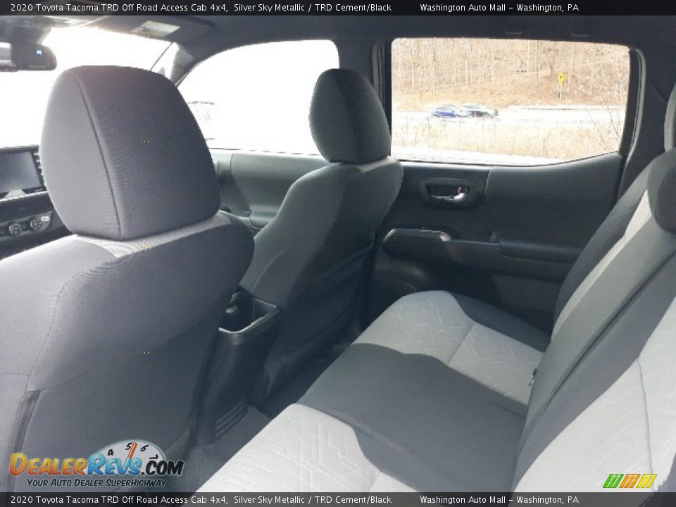 2020 Toyota Tacoma TRD Off Road Access Cab 4x4 Silver Sky Metallic / TRD Cement/Black Photo #16