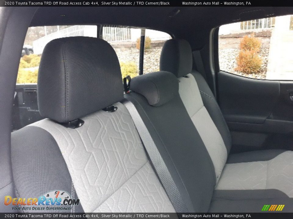 2020 Toyota Tacoma TRD Off Road Access Cab 4x4 Silver Sky Metallic / TRD Cement/Black Photo #19