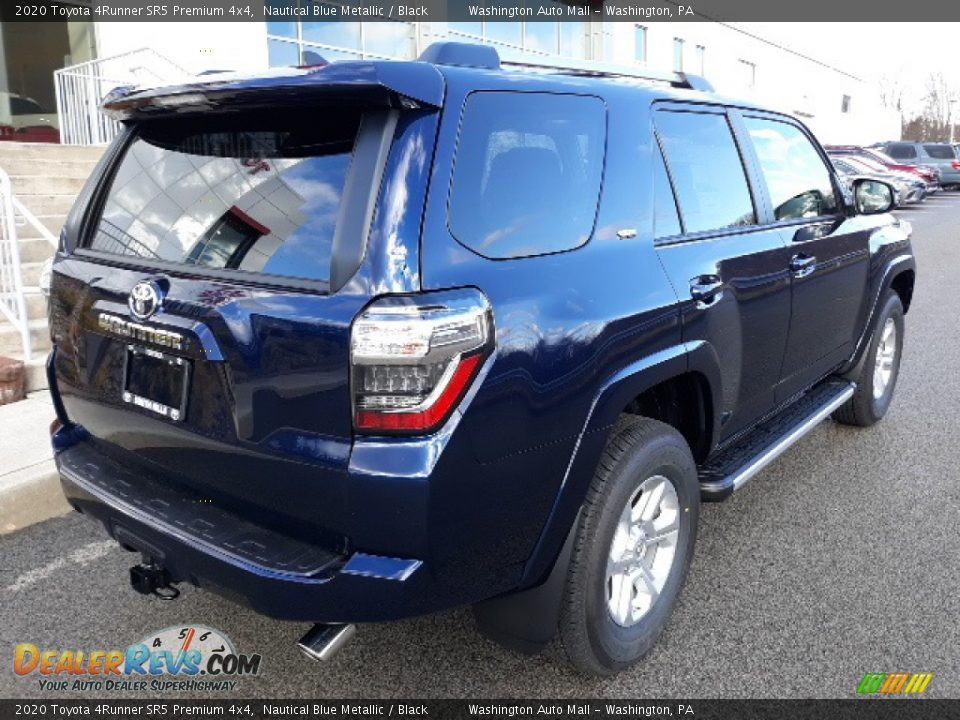2020 Toyota 4Runner SR5 Premium 4x4 Nautical Blue Metallic / Black Photo #13