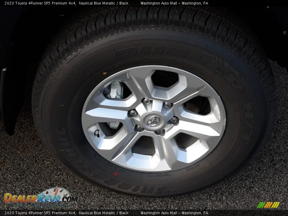 2020 Toyota 4Runner SR5 Premium 4x4 Nautical Blue Metallic / Black Photo #15