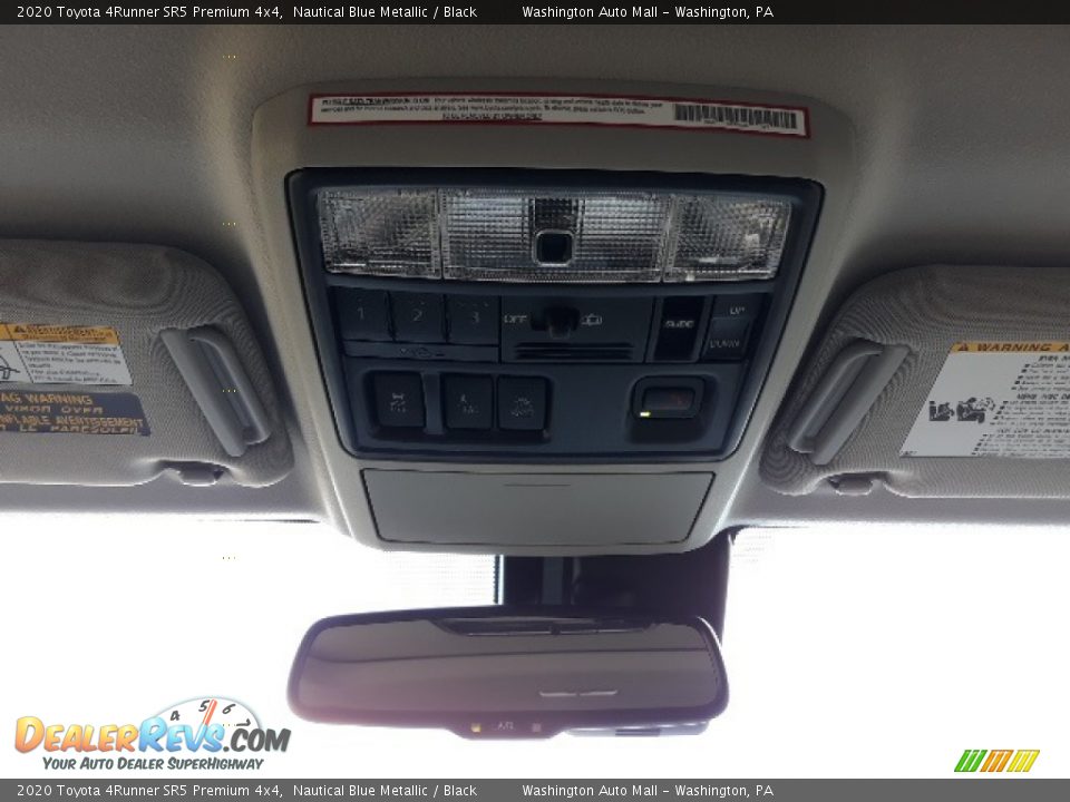 2020 Toyota 4Runner SR5 Premium 4x4 Nautical Blue Metallic / Black Photo #25