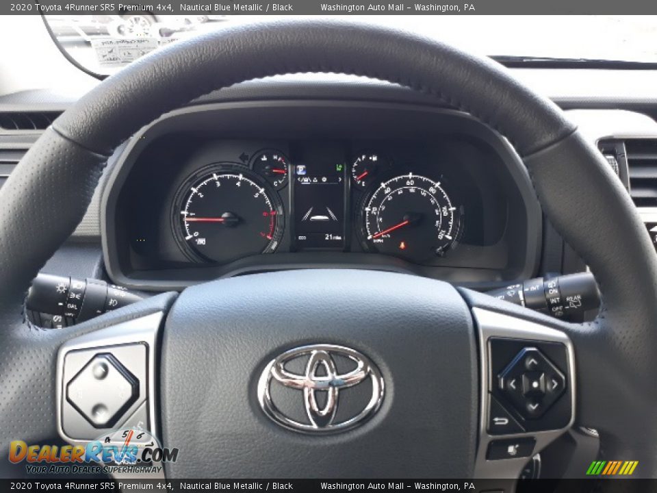 2020 Toyota 4Runner SR5 Premium 4x4 Nautical Blue Metallic / Black Photo #29