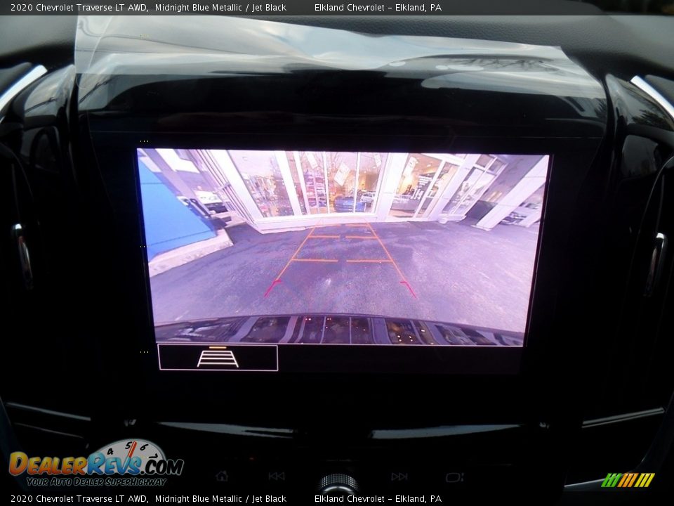 2020 Chevrolet Traverse LT AWD Midnight Blue Metallic / Jet Black Photo #26