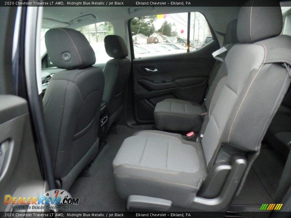 2020 Chevrolet Traverse LT AWD Midnight Blue Metallic / Jet Black Photo #33
