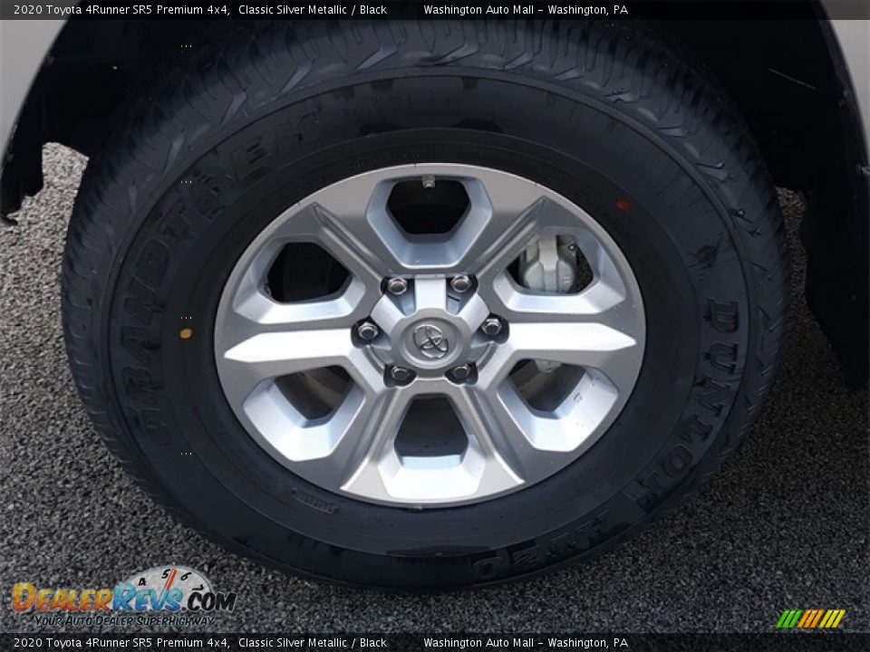 2020 Toyota 4Runner SR5 Premium 4x4 Classic Silver Metallic / Black Photo #16