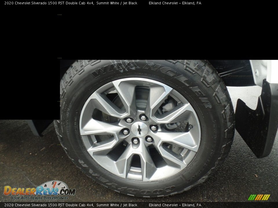 2020 Chevrolet Silverado 1500 RST Double Cab 4x4 Summit White / Jet Black Photo #10