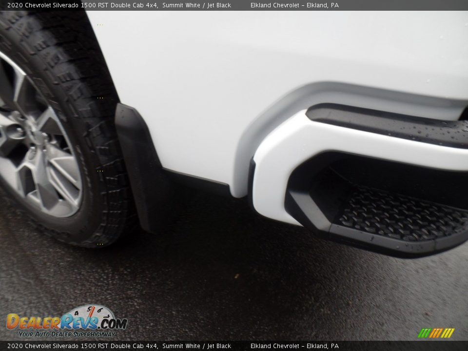 2020 Chevrolet Silverado 1500 RST Double Cab 4x4 Summit White / Jet Black Photo #12