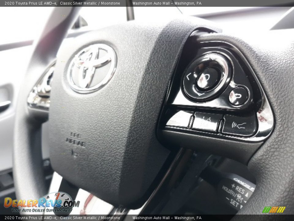 2020 Toyota Prius LE AWD-e Steering Wheel Photo #9