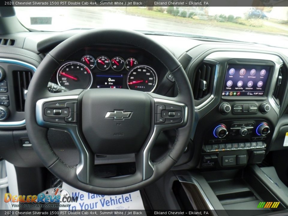 2020 Chevrolet Silverado 1500 RST Double Cab 4x4 Steering Wheel Photo #21