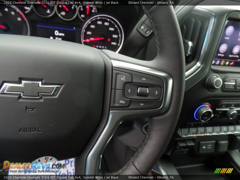 2020 Chevrolet Silverado 1500 RST Double Cab 4x4 Steering Wheel Photo #22