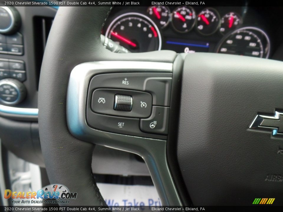 2020 Chevrolet Silverado 1500 RST Double Cab 4x4 Steering Wheel Photo #23