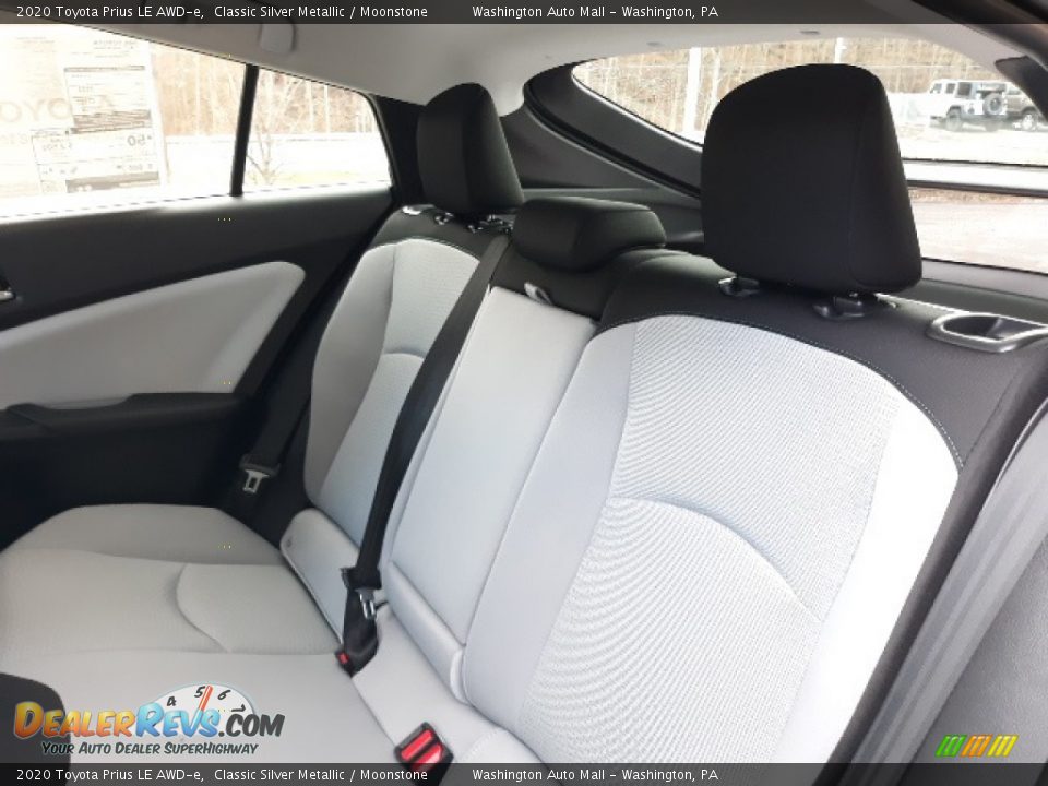 Rear Seat of 2020 Toyota Prius LE AWD-e Photo #19