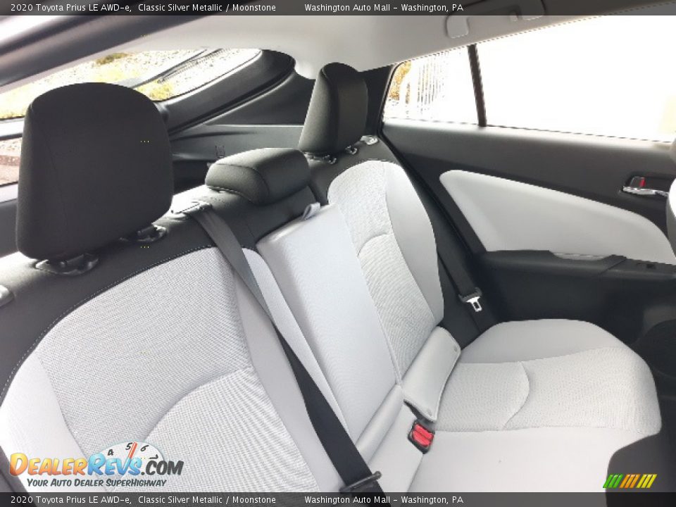 Rear Seat of 2020 Toyota Prius LE AWD-e Photo #21