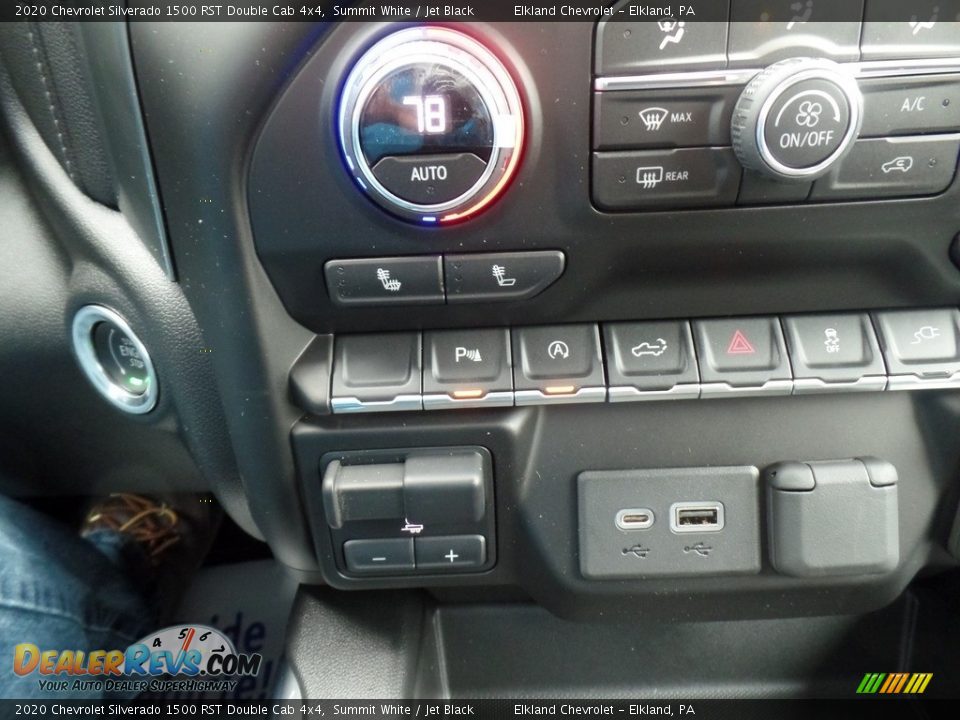 Controls of 2020 Chevrolet Silverado 1500 RST Double Cab 4x4 Photo #34