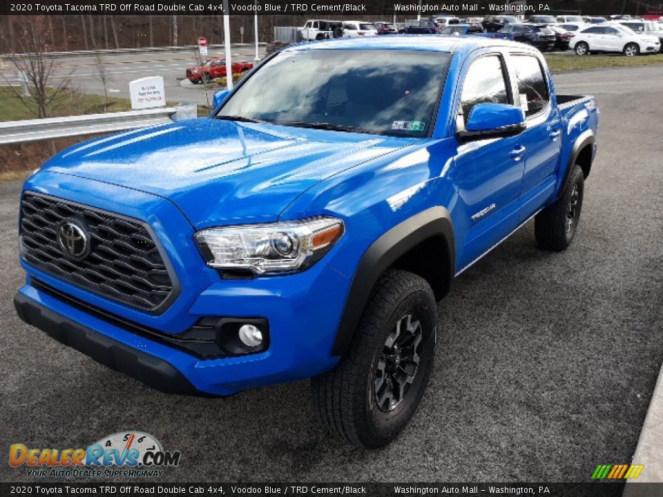 Voodoo Blue 2020 Toyota Tacoma TRD Off Road Double Cab 4x4 Photo #20