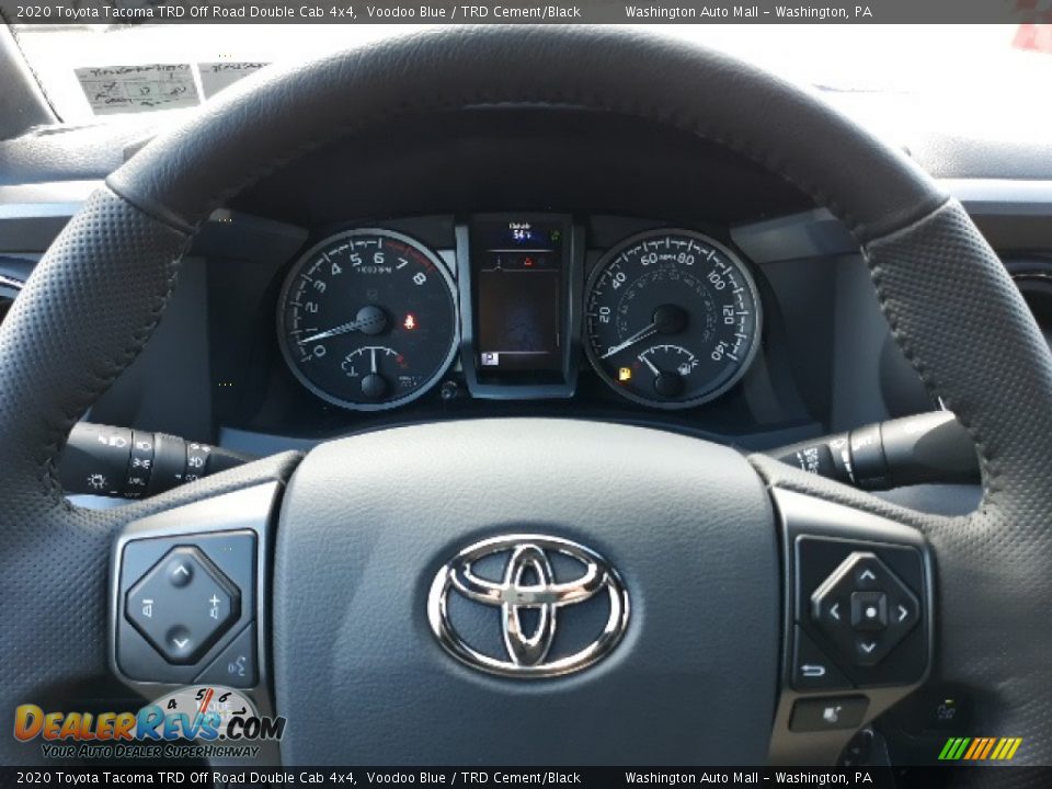 2020 Toyota Tacoma TRD Off Road Double Cab 4x4 Steering Wheel Photo #27