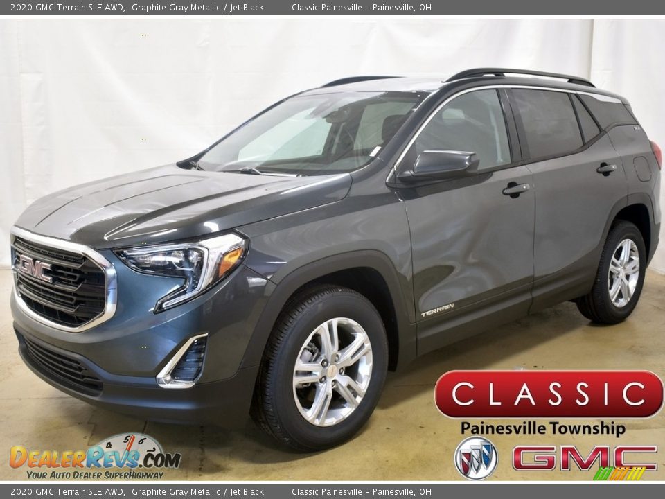2020 GMC Terrain SLE AWD Graphite Gray Metallic / Jet Black Photo #1