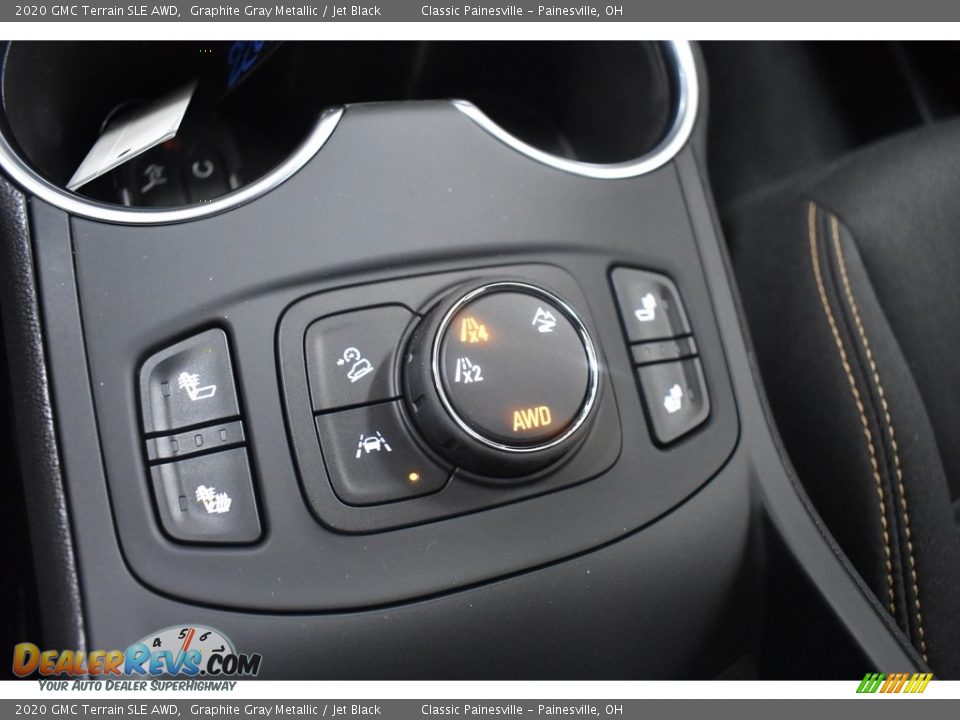2020 GMC Terrain SLE AWD Graphite Gray Metallic / Jet Black Photo #9