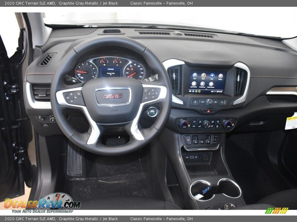 2020 GMC Terrain SLE AWD Graphite Gray Metallic / Jet Black Photo #11