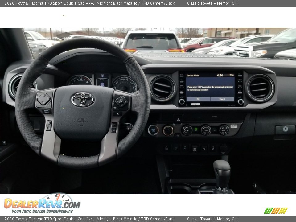 Dashboard of 2020 Toyota Tacoma TRD Sport Double Cab 4x4 Photo #3