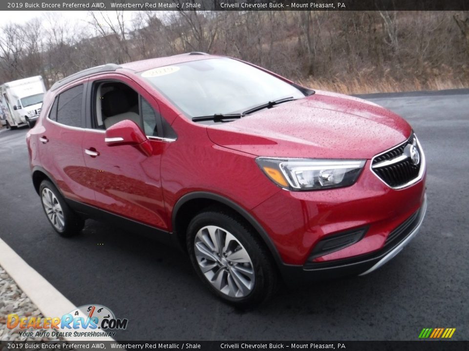 Front 3/4 View of 2019 Buick Encore Preferred AWD Photo #5