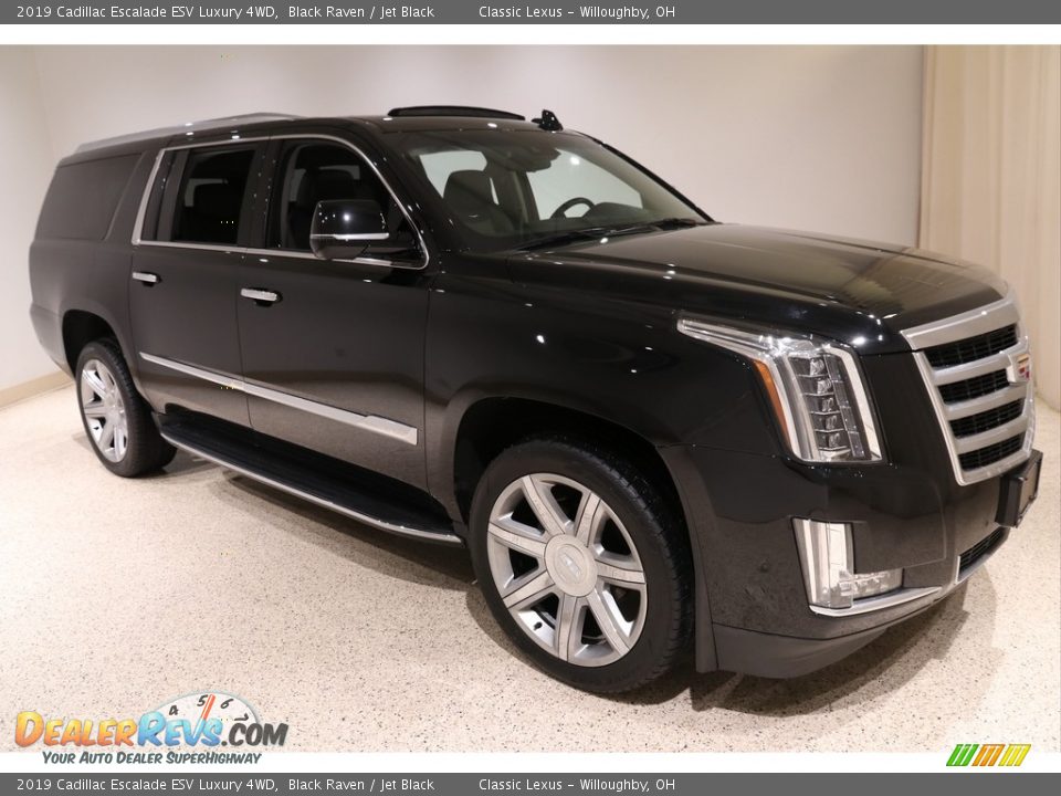 2019 Cadillac Escalade ESV Luxury 4WD Black Raven / Jet Black Photo #1