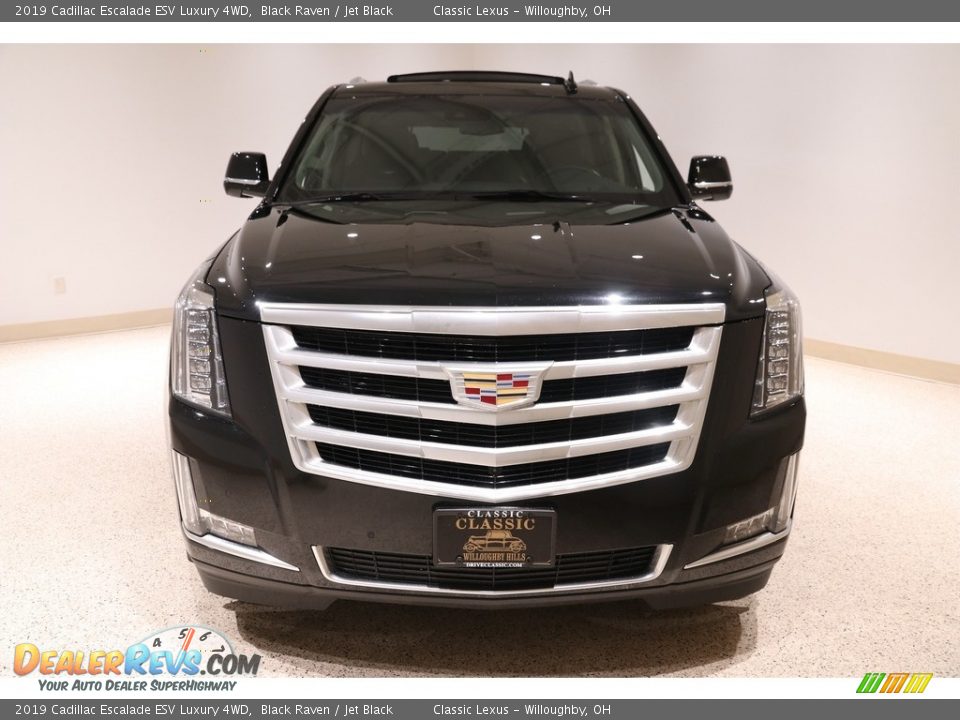 2019 Cadillac Escalade ESV Luxury 4WD Black Raven / Jet Black Photo #2