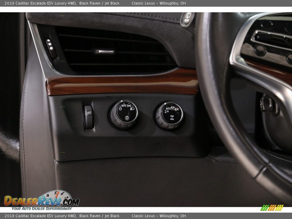 2019 Cadillac Escalade ESV Luxury 4WD Black Raven / Jet Black Photo #5