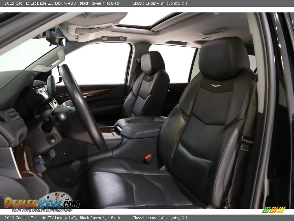2019 Cadillac Escalade ESV Luxury 4WD Black Raven / Jet Black Photo #6