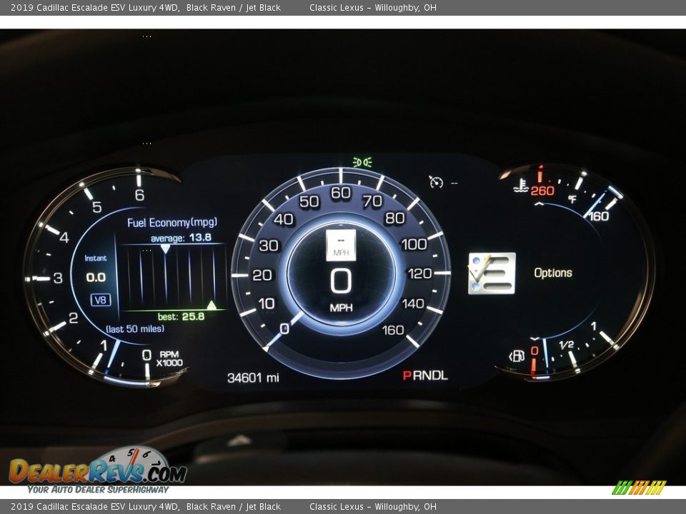 2019 Cadillac Escalade ESV Luxury 4WD Black Raven / Jet Black Photo #9