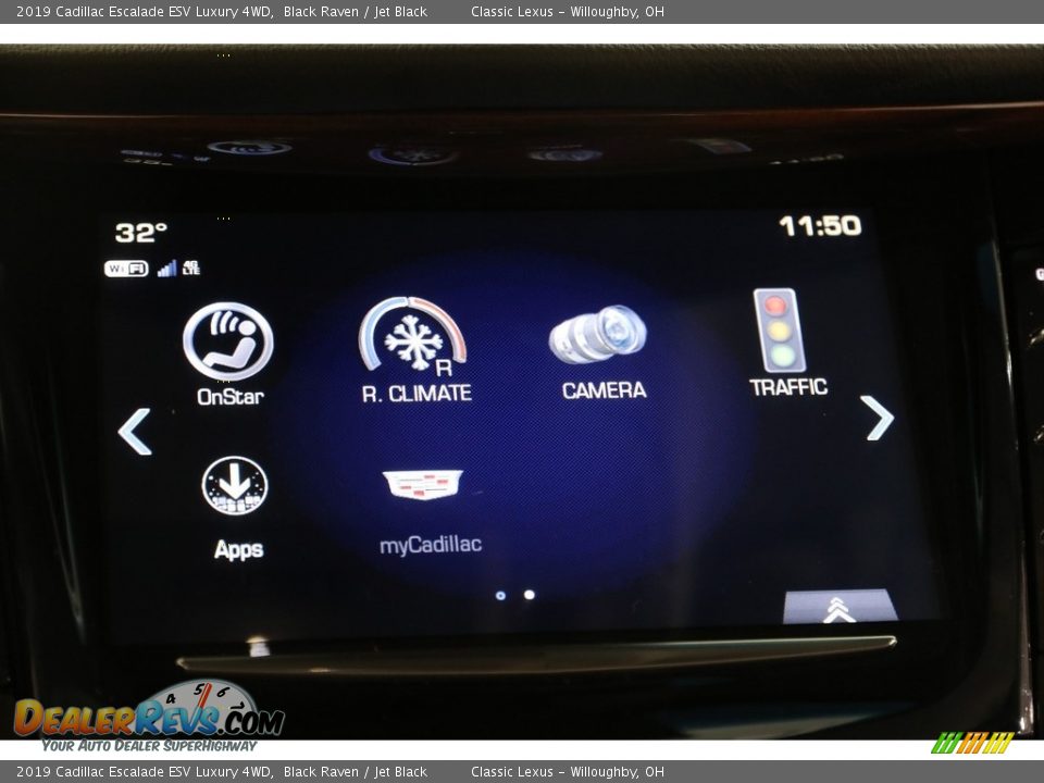 2019 Cadillac Escalade ESV Luxury 4WD Black Raven / Jet Black Photo #12