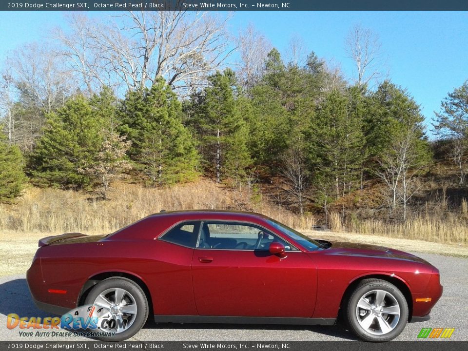 2019 Dodge Challenger SXT Octane Red Pearl / Black Photo #5