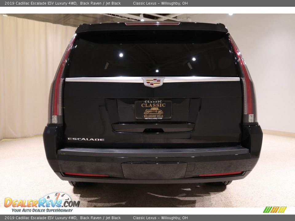 2019 Cadillac Escalade ESV Luxury 4WD Black Raven / Jet Black Photo #24