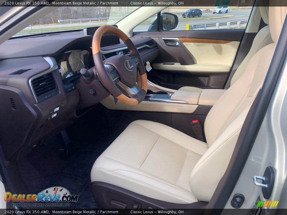 Parchment Interior - 2020 Lexus RX 350 AWD Photo #2