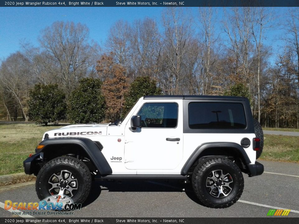 Bright White 2020 Jeep Wrangler Rubicon 4x4 Photo #1