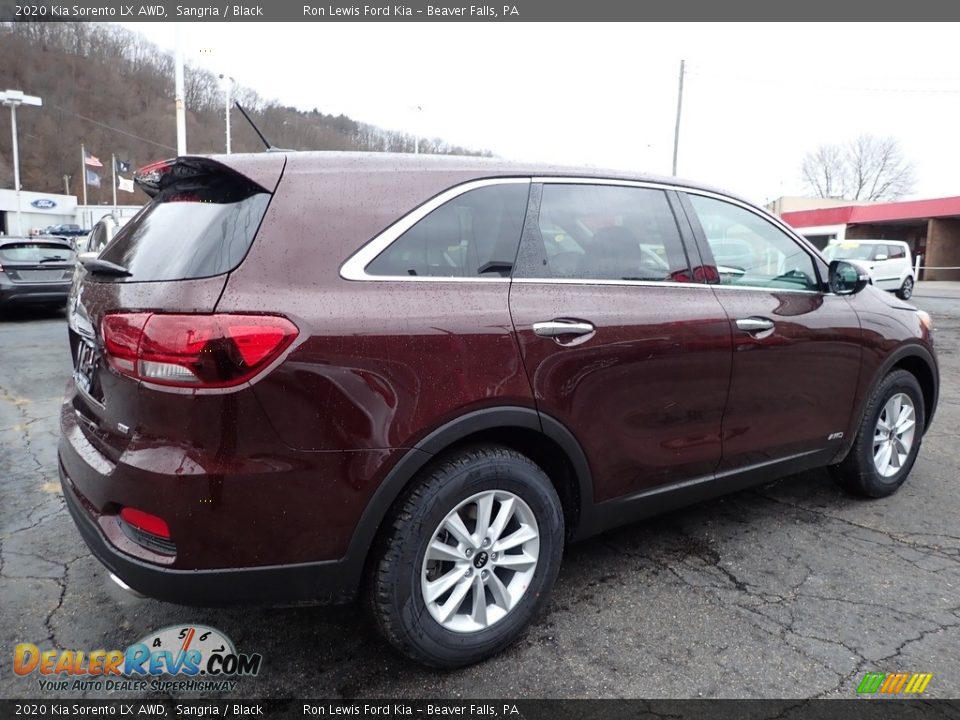 2020 Kia Sorento LX AWD Sangria / Black Photo #2