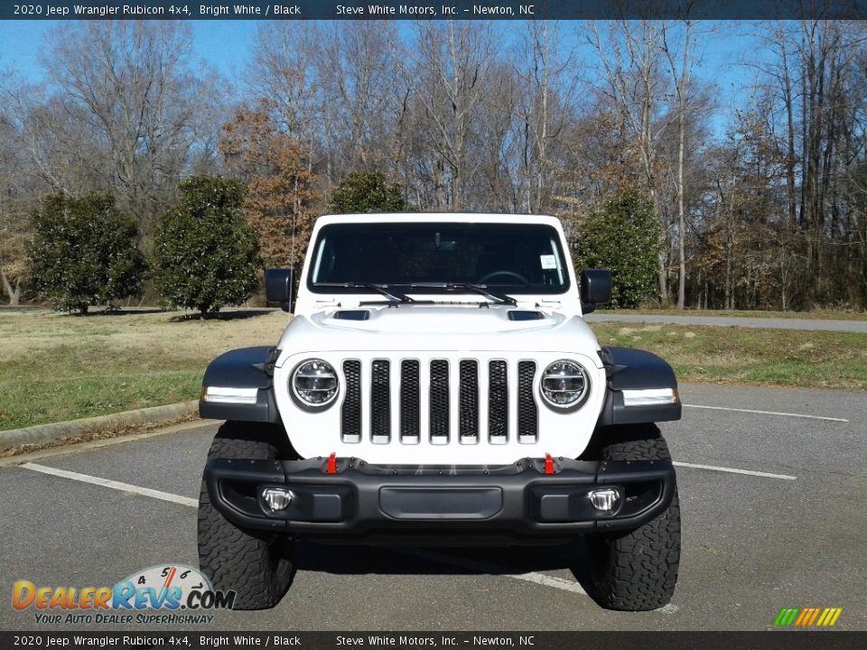 2020 Jeep Wrangler Rubicon 4x4 Bright White / Black Photo #3