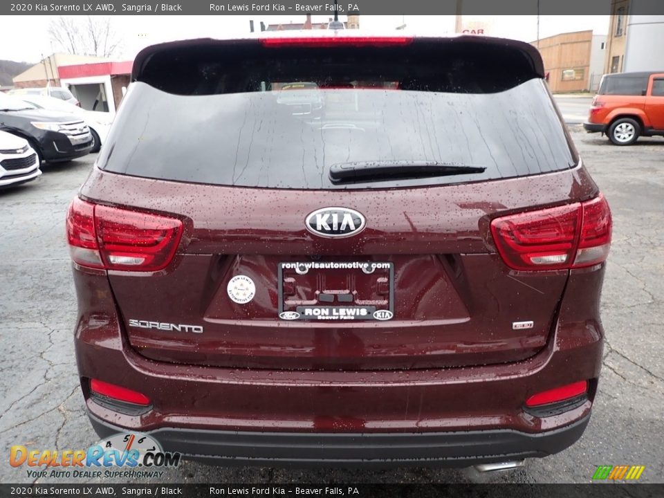 2020 Kia Sorento LX AWD Sangria / Black Photo #3
