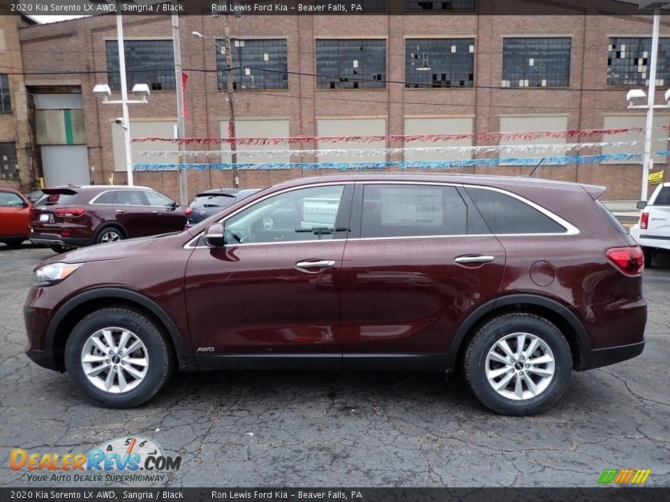 Sangria 2020 Kia Sorento LX AWD Photo #6