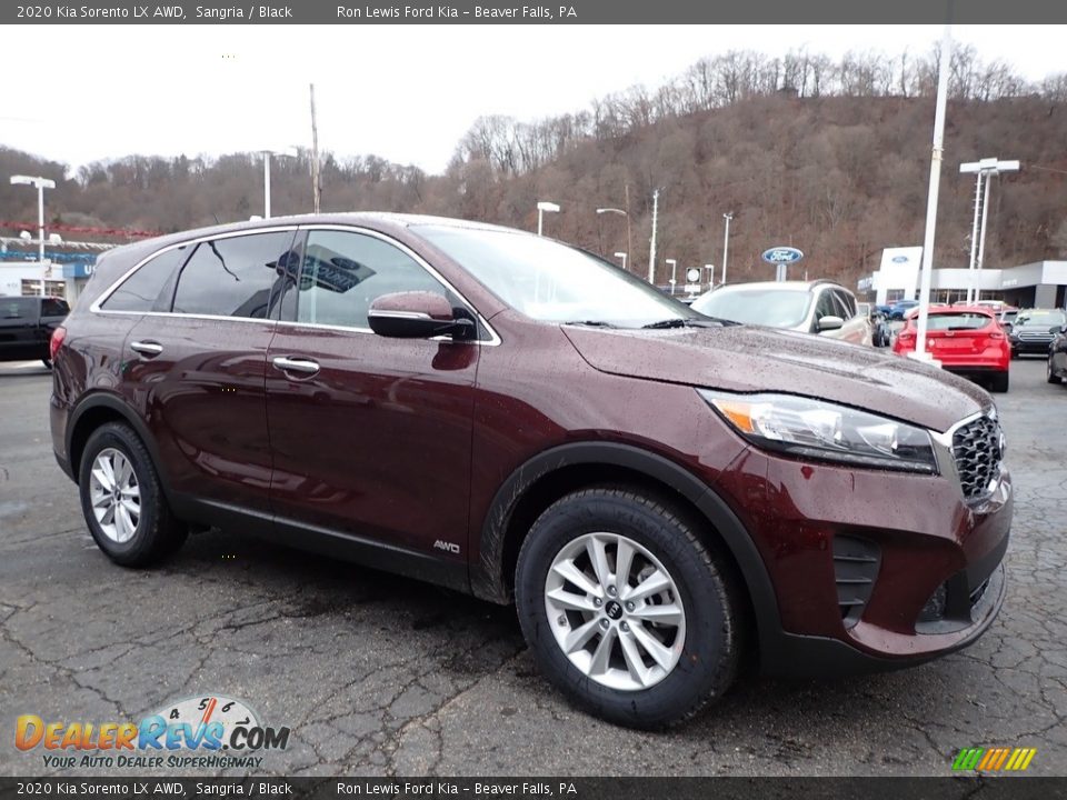 Sangria 2020 Kia Sorento LX AWD Photo #9