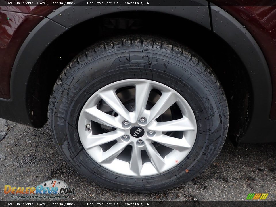 2020 Kia Sorento LX AWD Sangria / Black Photo #10