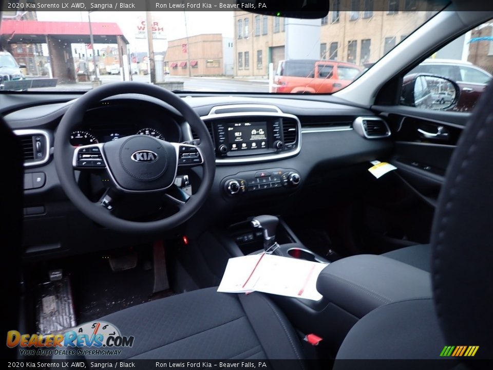 2020 Kia Sorento LX AWD Sangria / Black Photo #14