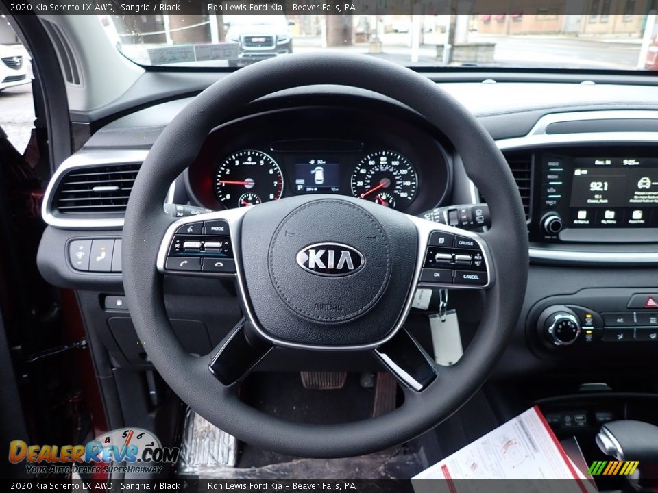 2020 Kia Sorento LX AWD Sangria / Black Photo #17