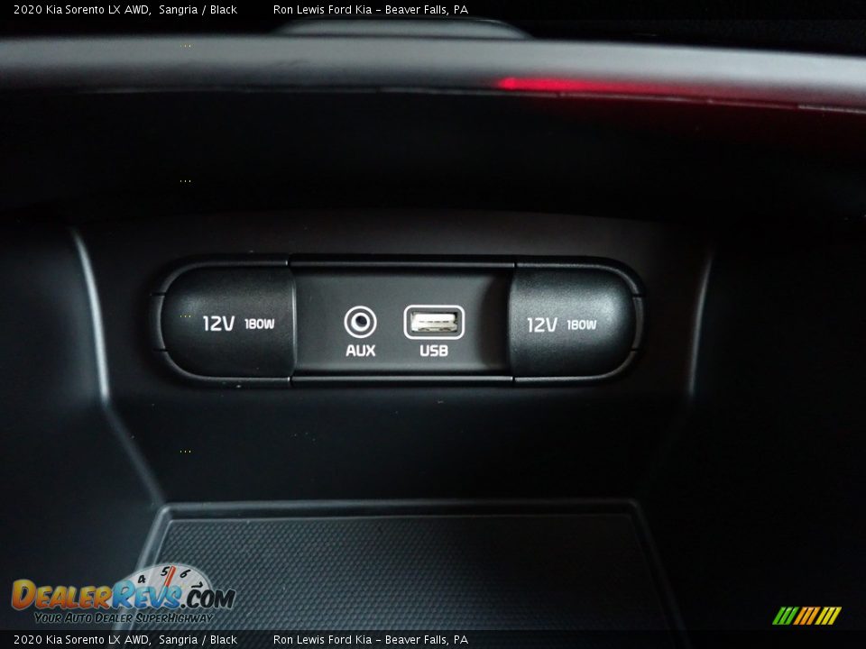 2020 Kia Sorento LX AWD Sangria / Black Photo #20