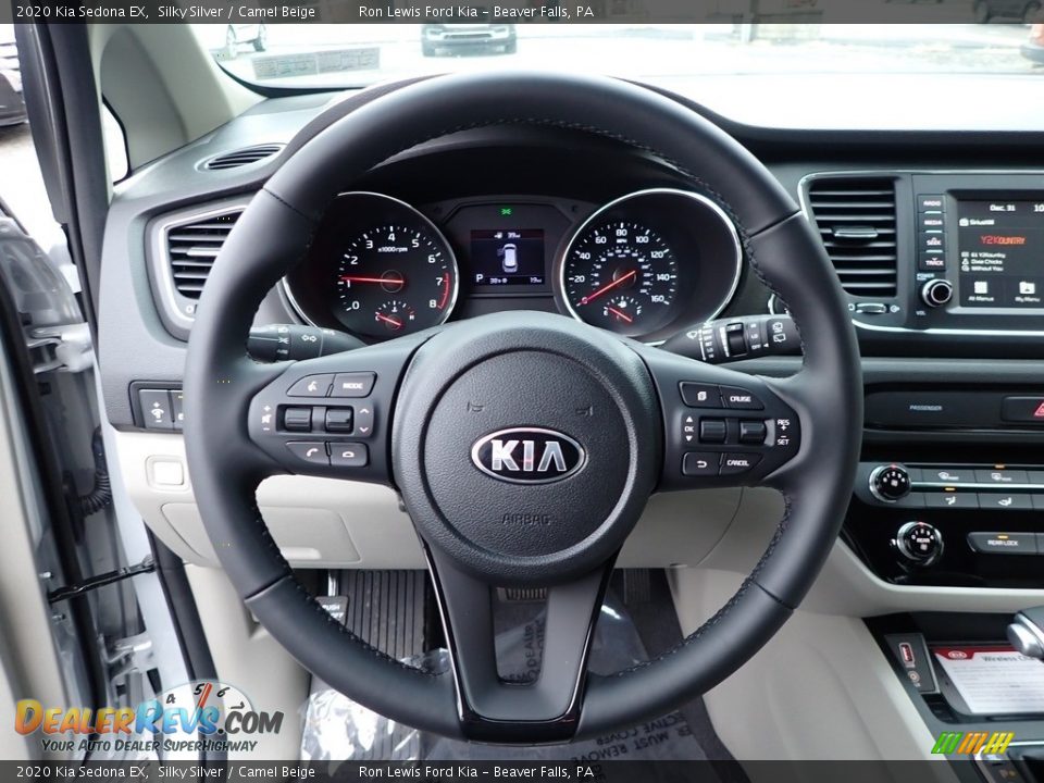 2020 Kia Sedona EX Steering Wheel Photo #17