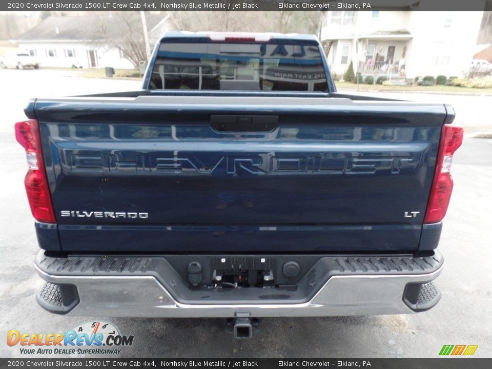 2020 Chevrolet Silverado 1500 LT Crew Cab 4x4 Northsky Blue Metallic / Jet Black Photo #7