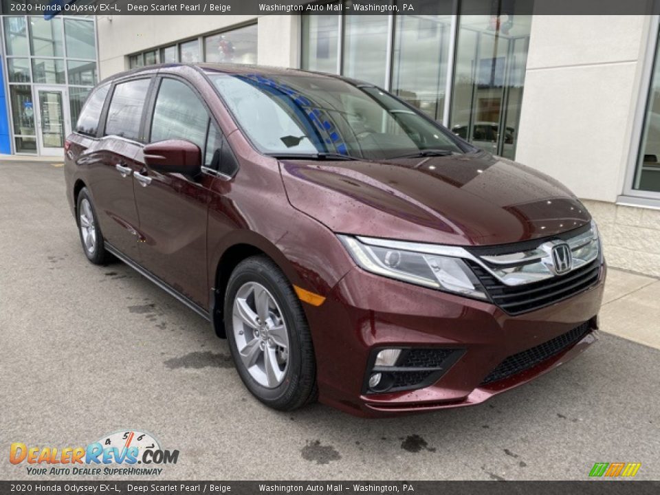 Front 3/4 View of 2020 Honda Odyssey EX-L Photo #2